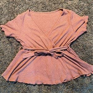 Cute comfortable shirt with tie